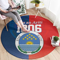North Haiti State of Haiti Round Carpet Leta an Ayiti 1806-1811