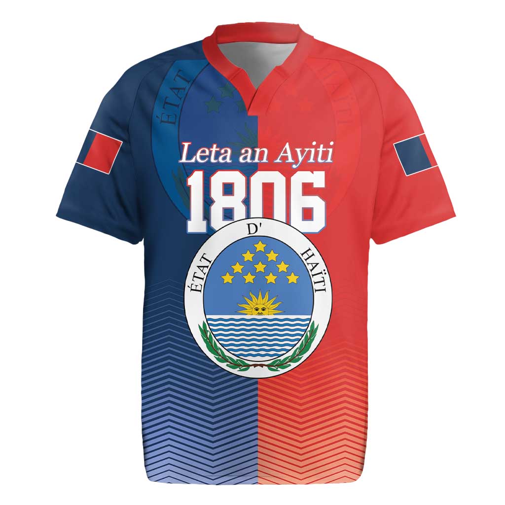 North Haiti State of Haiti Rugby Jersey Leta an Ayiti 1806-1811