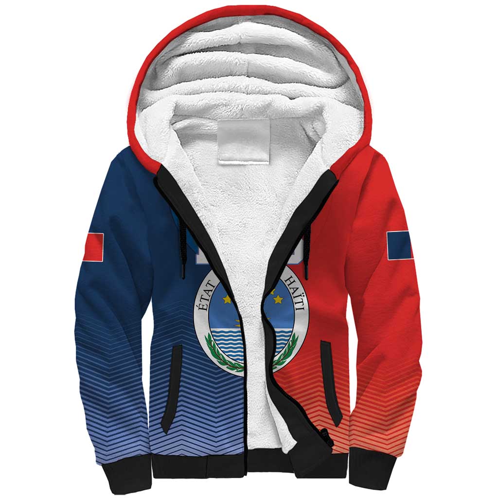 North Haiti State of Haiti Sherpa Hoodie Leta an Ayiti 1806-1811