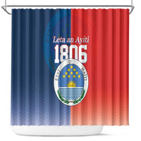 North Haiti State of Haiti Shower Curtain Leta an Ayiti 1806-1811