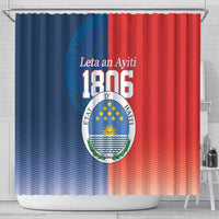 North Haiti State of Haiti Shower Curtain Leta an Ayiti 1806-1811