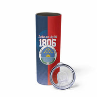 North Haiti State of Haiti Skinny Tumbler Leta an Ayiti 1806-1811