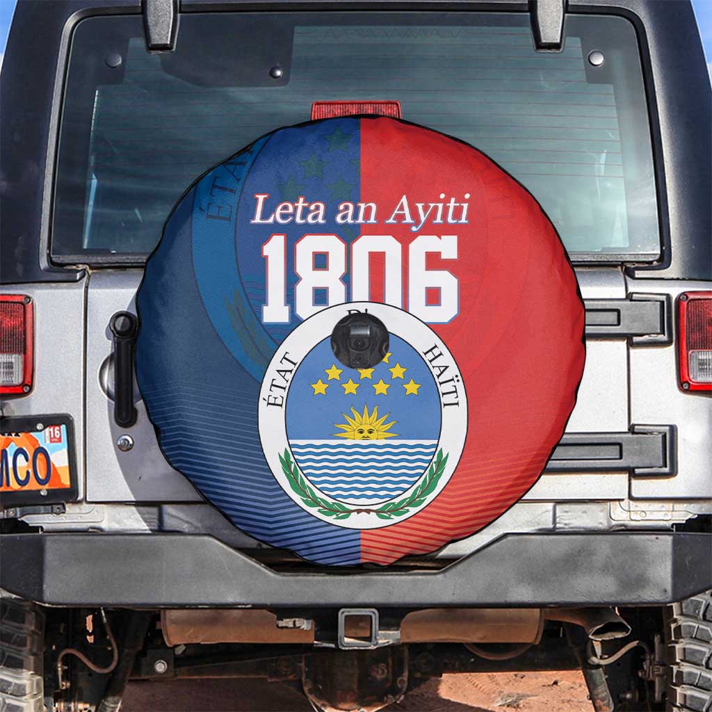 North Haiti State of Haiti Spare Tire Cover Leta an Ayiti 1806-1811