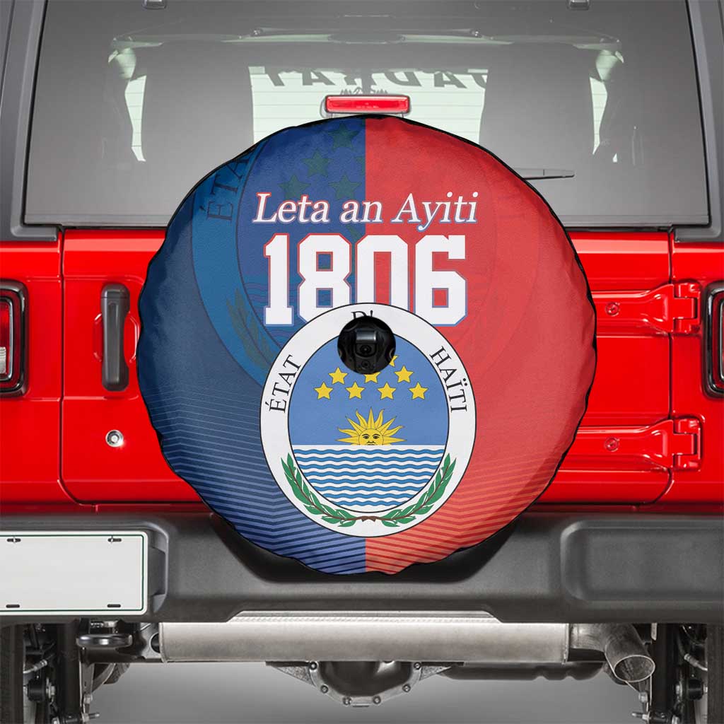 North Haiti State of Haiti Spare Tire Cover Leta an Ayiti 1806-1811