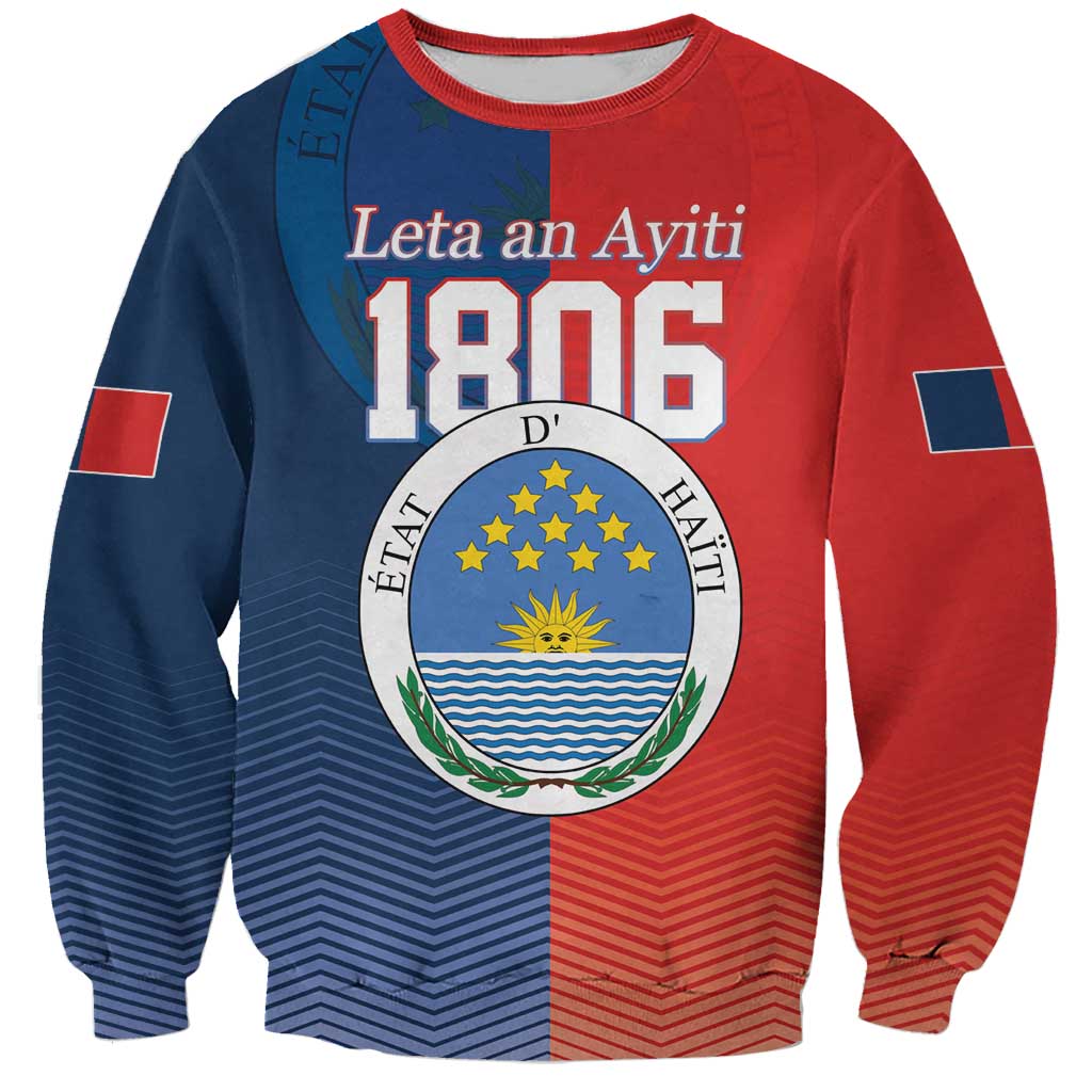 North Haiti State of Haiti Sweatshirt Leta an Ayiti 1806-1811