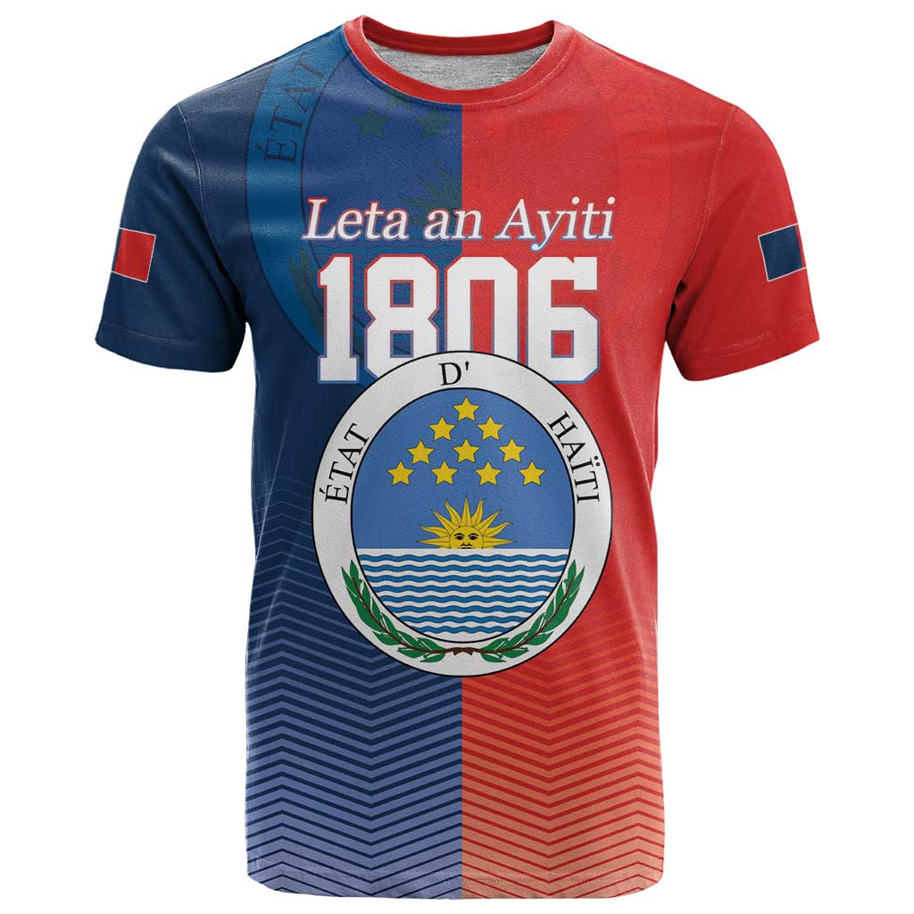 North Haiti State of Haiti T Shirt Leta an Ayiti 1806-1811