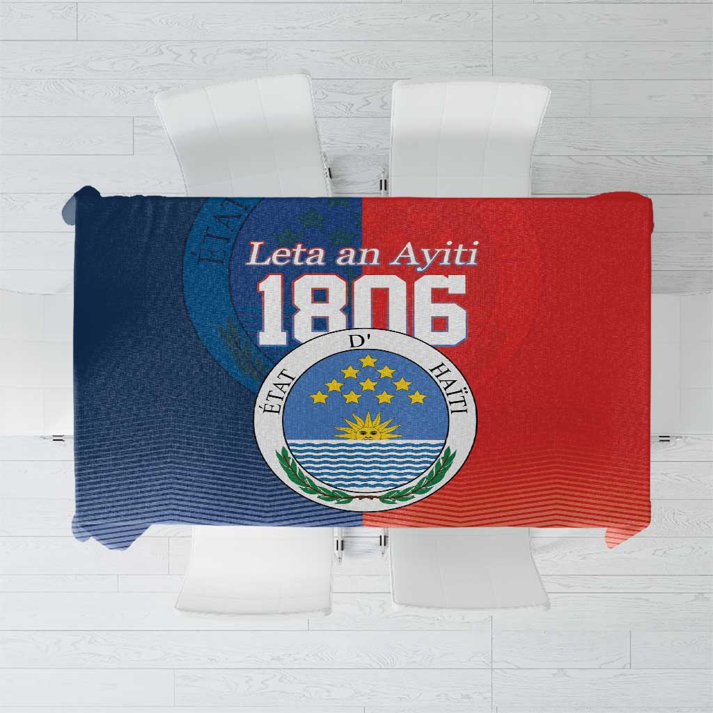 North Haiti State of Haiti Tablecloth Leta an Ayiti 1806-1811