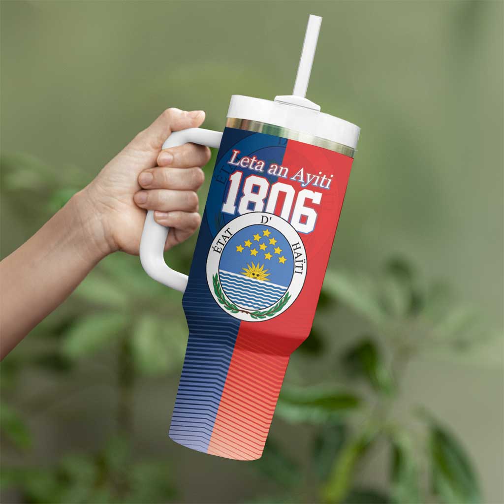North Haiti State of Haiti Tumbler With Handle Leta an Ayiti 1806-1811