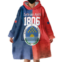 North Haiti State of Haiti Wearable Blanket Hoodie Leta an Ayiti 1806-1811