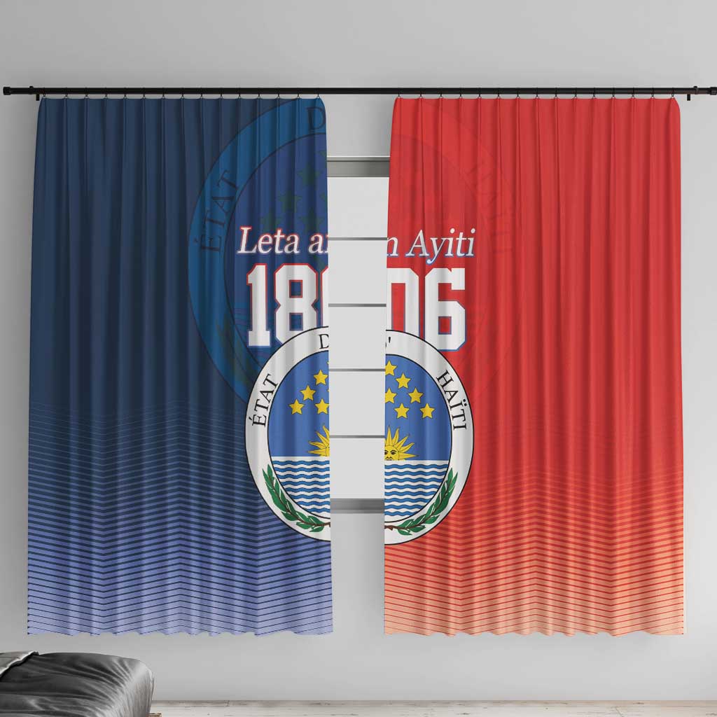 North Haiti State of Haiti Window Curtain Leta an Ayiti 1806-1811