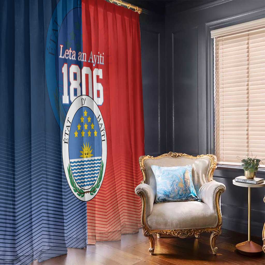 North Haiti State of Haiti Window Curtain Leta an Ayiti 1806-1811