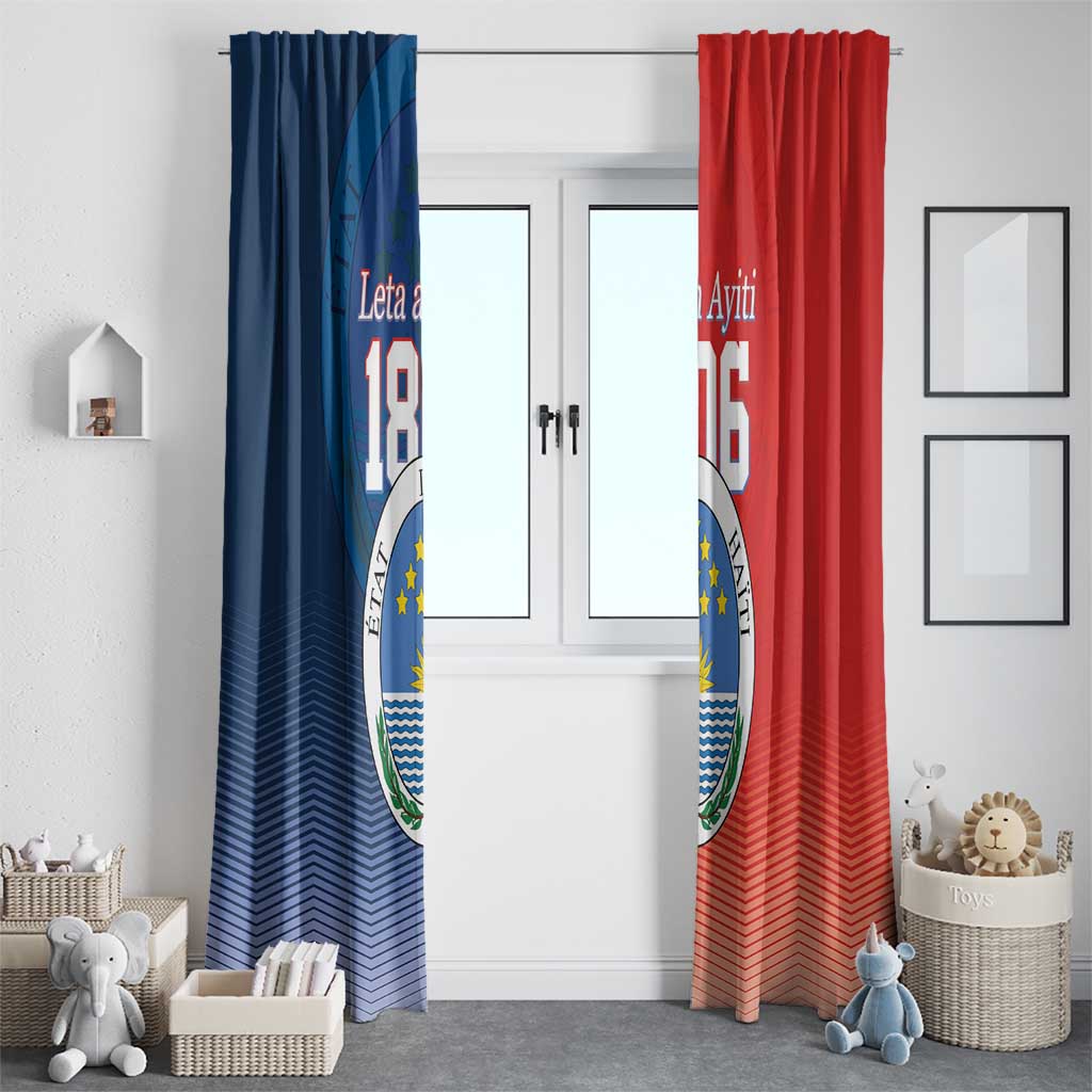 North Haiti State of Haiti Window Curtain Leta an Ayiti 1806-1811
