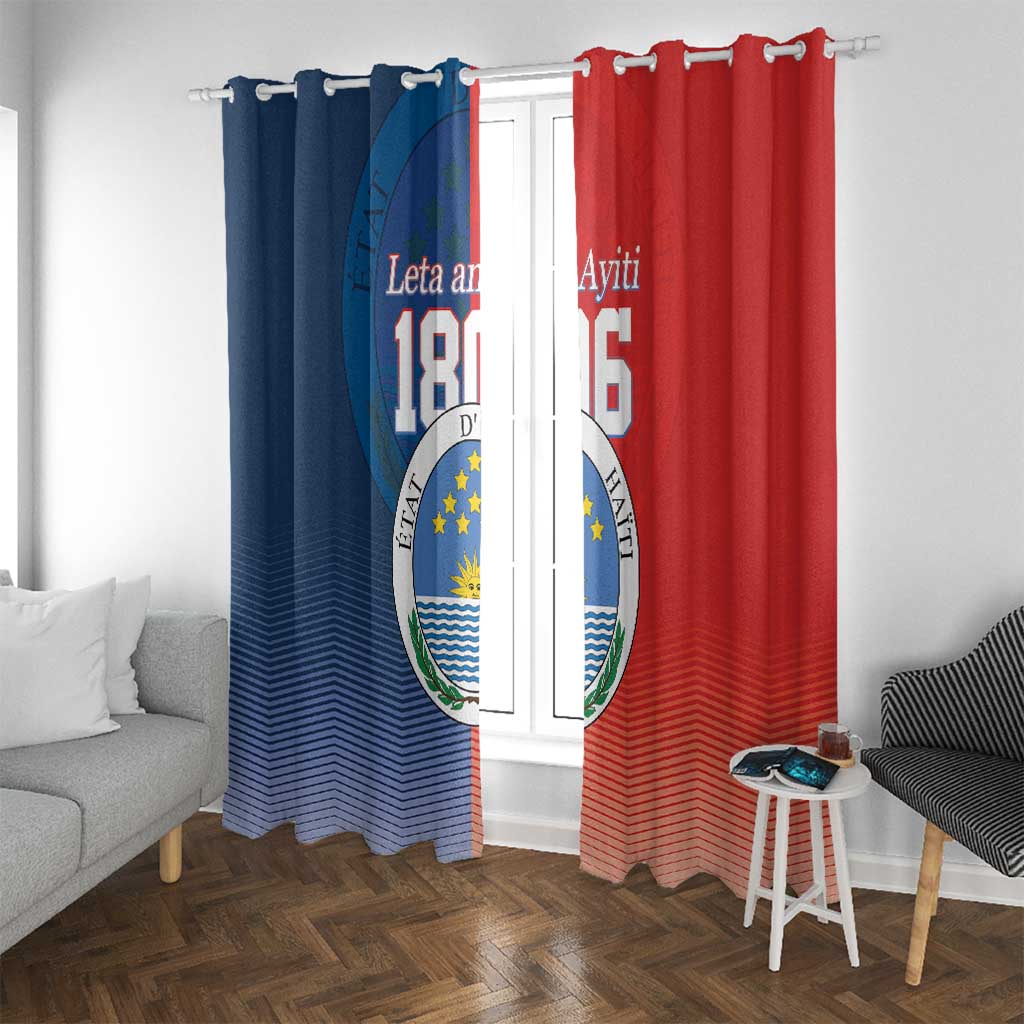 North Haiti State of Haiti Window Curtain Leta an Ayiti 1806-1811