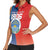 North Haiti State of Haiti Women Sleeveless Polo Shirt Leta an Ayiti 1806-1811