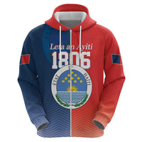 North Haiti State of Haiti Zip Hoodie Leta an Ayiti 1806-1811