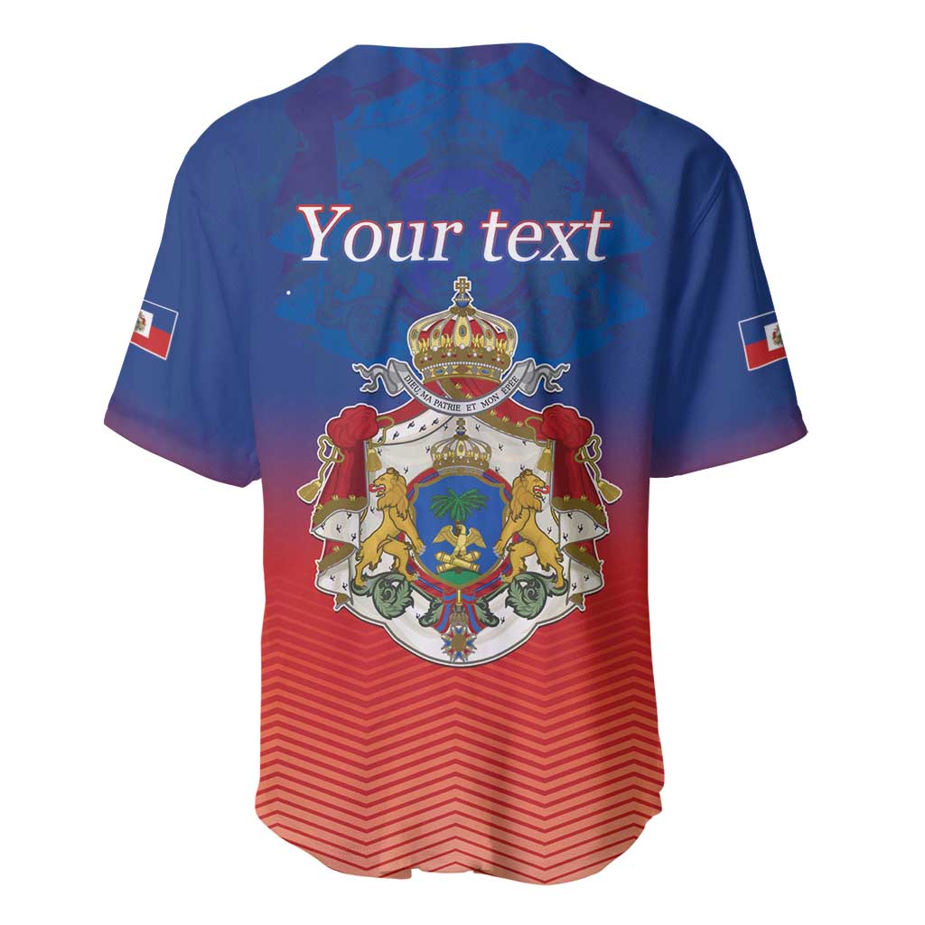 Personalized Haiti Second Empire Baseball Jersey Anpi an Ayiti 1849-1859