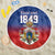 Personalized Haiti Second Empire Beach Blanket Anpi an Ayiti 1849-1859