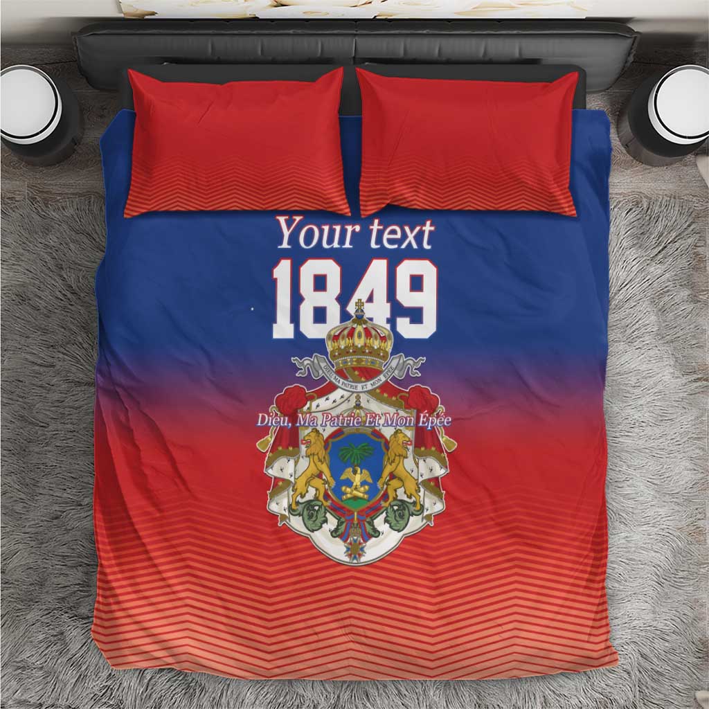 Personalized Haiti Second Empire Bedding Set Anpi an Ayiti 1849-1859