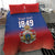 Personalized Haiti Second Empire Bedding Set Anpi an Ayiti 1849-1859