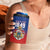 Personalized Haiti Second Empire 4 in 1 Can Cooler Tumbler Anpi an Ayiti 1849-1859