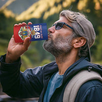 Personalized Haiti Second Empire 4 in 1 Can Cooler Tumbler Anpi an Ayiti 1849-1859