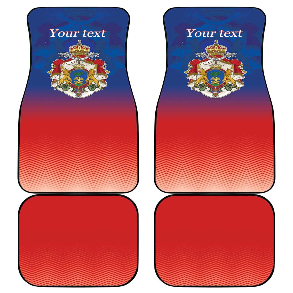 Personalized Haiti Second Empire Car Mats Anpi an Ayiti 1849-1859