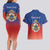 Personalized Haiti Second Empire Couples Matching Long Sleeve Bodycon Dress and Hawaiian Shirt Anpi an Ayiti 1849-1859