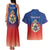 Personalized Haiti Second Empire Couples Matching Tank Maxi Dress and Hawaiian Shirt Anpi an Ayiti 1849-1859