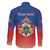 Personalized Haiti Second Empire Family Matching Long Sleeve Bodycon Dress and Hawaiian Shirt Anpi an Ayiti 1849-1859