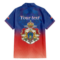 Personalized Haiti Second Empire Family Matching Mermaid Dress and Hawaiian Shirt Anpi an Ayiti 1849-1859