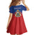 Personalized Haiti Second Empire Family Matching Off Shoulder Maxi Dress and Hawaiian Shirt Anpi an Ayiti 1849-1859