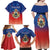 Personalized Haiti Second Empire Family Matching Off Shoulder Maxi Dress and Hawaiian Shirt Anpi an Ayiti 1849-1859