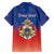 Personalized Haiti Second Empire Family Matching Off Shoulder Maxi Dress and Hawaiian Shirt Anpi an Ayiti 1849-1859