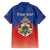 Personalized Haiti Second Empire Family Matching Short Sleeve Bodycon Dress and Hawaiian Shirt Anpi an Ayiti 1849-1859