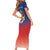 Personalized Haiti Second Empire Family Matching Short Sleeve Bodycon Dress and Hawaiian Shirt Anpi an Ayiti 1849-1859