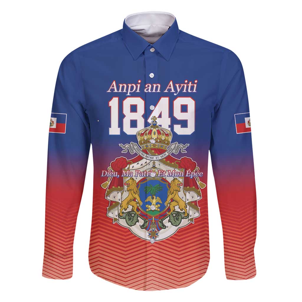 Personalized Haiti Second Empire Family Matching Tank Maxi Dress and Hawaiian Shirt Anpi an Ayiti 1849-1859