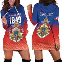 Personalized Haiti Second Empire Hoodie Dress Anpi an Ayiti 1849-1859