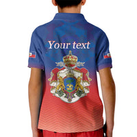 Personalized Haiti Second Empire Kid Polo Shirt Anpi an Ayiti 1849-1859
