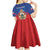 Personalized Haiti Second Empire Kid Short Sleeve Dress Anpi an Ayiti 1849-1859