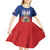 Personalized Haiti Second Empire Kid Short Sleeve Dress Anpi an Ayiti 1849-1859