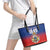 Personalized Haiti Second Empire Leather Tote Bag Anpi an Ayiti 1849-1859