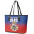 Personalized Haiti Second Empire Leather Tote Bag Anpi an Ayiti 1849-1859