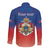 Personalized Haiti Second Empire Long Sleeve Button Shirt Anpi an Ayiti 1849-1859