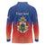 Personalized Haiti Second Empire Long Sleeve Polo Shirt Anpi an Ayiti 1849-1859