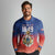 Personalized Haiti Second Empire Long Sleeve Polo Shirt Anpi an Ayiti 1849-1859