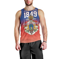 Personalized Haiti Second Empire Men Tank Top Anpi an Ayiti 1849-1859
