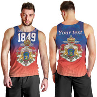 Personalized Haiti Second Empire Men Tank Top Anpi an Ayiti 1849-1859