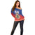 Personalized Haiti Second Empire Off Shoulder Sweater Anpi an Ayiti 1849-1859