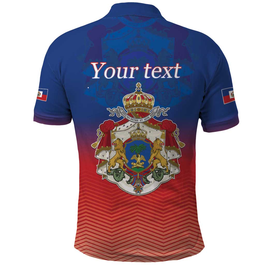 Personalized Haiti Second Empire Polo Shirt Anpi an Ayiti 1849-1859