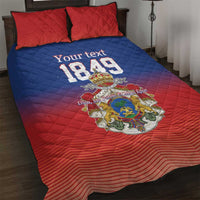 Personalized Haiti Second Empire Quilt Bed Set Anpi an Ayiti 1849-1859